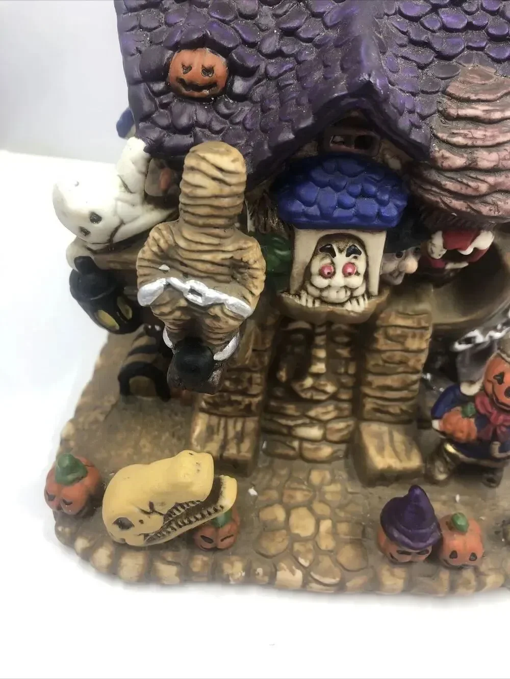 Halloween Village Spooky Hollow Haunted 